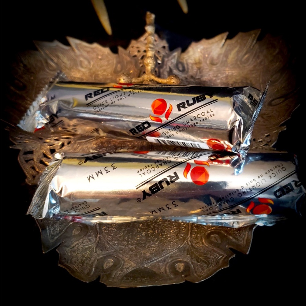 Red Ruby Quick Lighting Charcoal 2 Packs